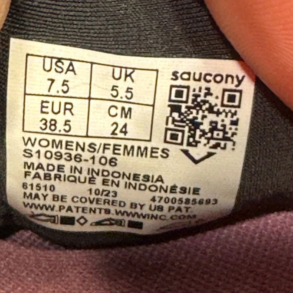 Saucony they do